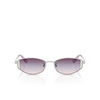 Occhiali da sole Swarovski SK7035D 4001U7 silver - anteprima prodotto 1/4