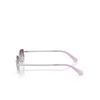 Occhiali da sole Swarovski SK7035D 4001U7 silver - anteprima prodotto 3/4