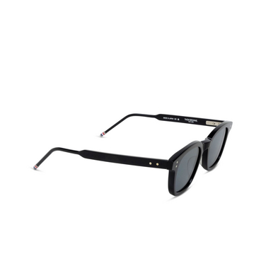 Occhiali da sole Thom Browne UES921A 001 shiny black - tre quarti