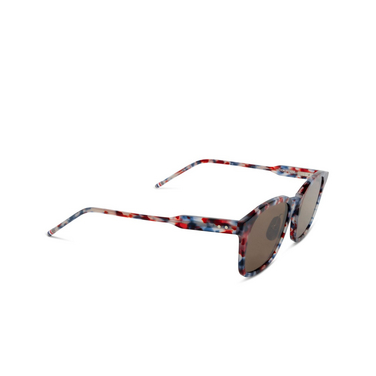 Thom Browne UES934A Sunglasses 960 rwbwht - three-quarters view