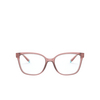 Tiffany TF2189 Eyeglasses 8297 pink brown transparent - product thumbnail 1/4