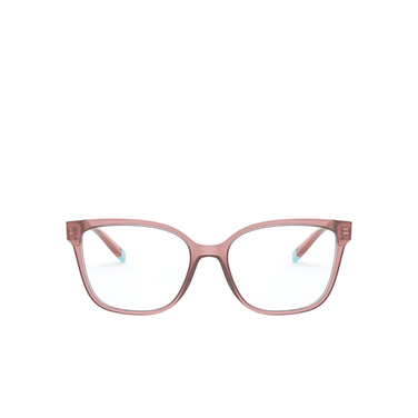 Tiffany TF2189 Eyeglasses 8297 pink brown transparent - front view