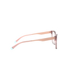 Tiffany TF2189 Eyeglasses 8297 pink brown transparent - product thumbnail 3/4