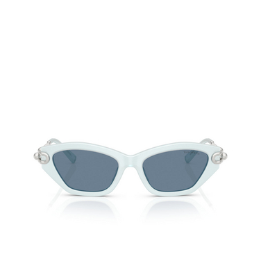 Tiffany TF4231U Sunglasses 843680 frosted pale sapphire - front view