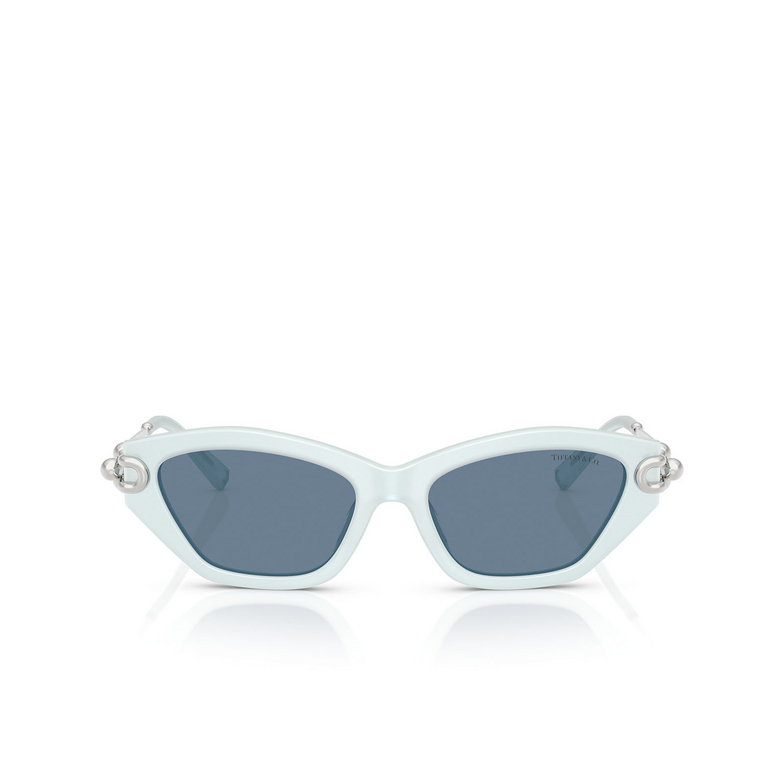 Tiffany TF4231U Sunglasses 843680 frosted pale sapphire - 1/4