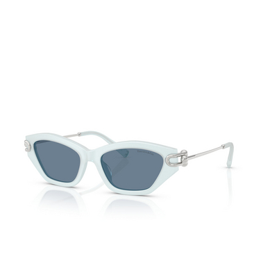 Tiffany TF4231U Sunglasses 843680 frosted pale sapphire - three-quarters view
