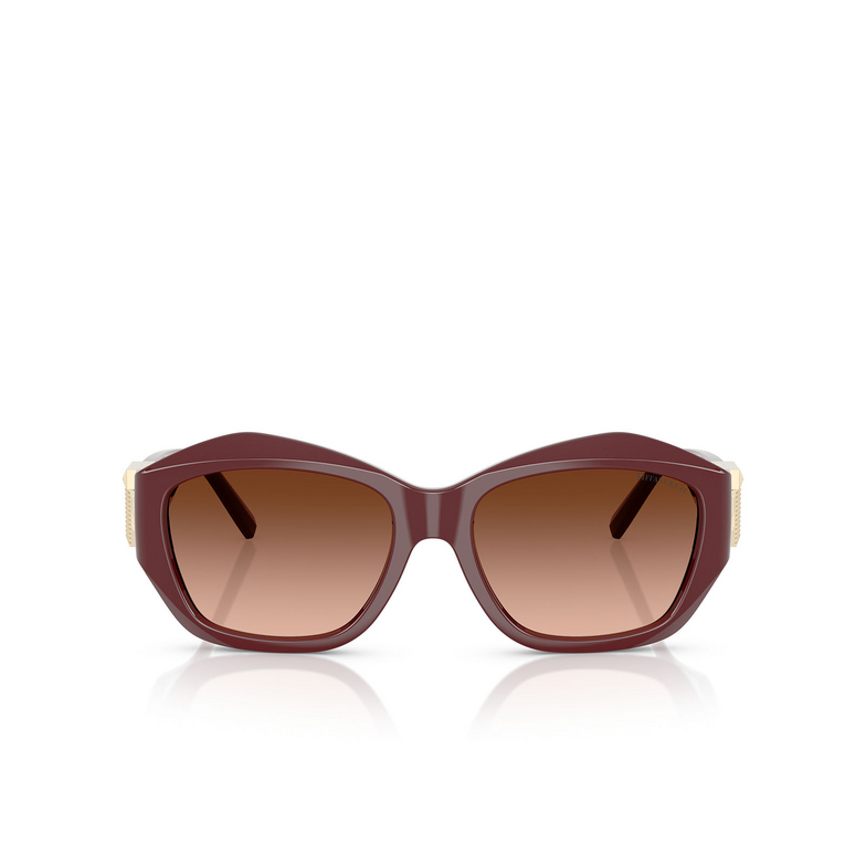 Lunettes de soleil Tiffany TF4233U 83895M burgundy - 1/4
