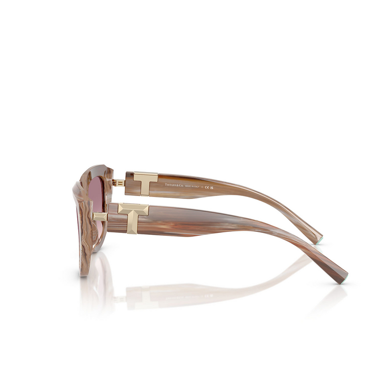 Lunettes de soleil Tiffany TF4238U 84358D striped topaz - 3/4