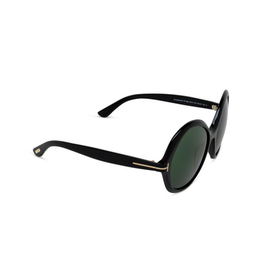 Occhiali da sole Tom Ford ANNABELLE-02 01N shiny black - tre quarti