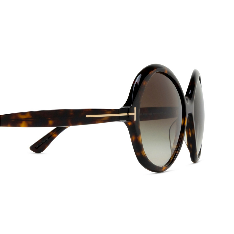 Tom Ford ANNABELLE-02 Sunglasses 52B dark havana - 3/4