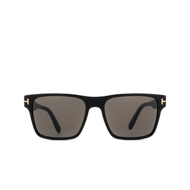 Tom Ford CALDER Sunglasses 01A shiny black - front view