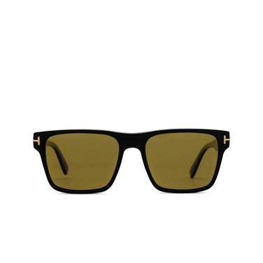 Tom Ford CALDER Sonnenbrillen 01H shiny black - Vorderansicht
