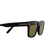 Tom Ford CALDER Sonnenbrillen 01H shiny black - Produkt-Miniaturansicht 3/4