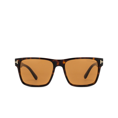 Tom Ford CALDER Sonnenbrillen 52E dark havana - Vorderansicht