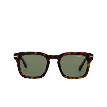 Tom Ford DAX Sonnenbrillen 52N dark havana - Vorderansicht