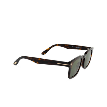 Tom Ford DAX Sonnenbrillen 52N dark havana - Dreiviertelansicht