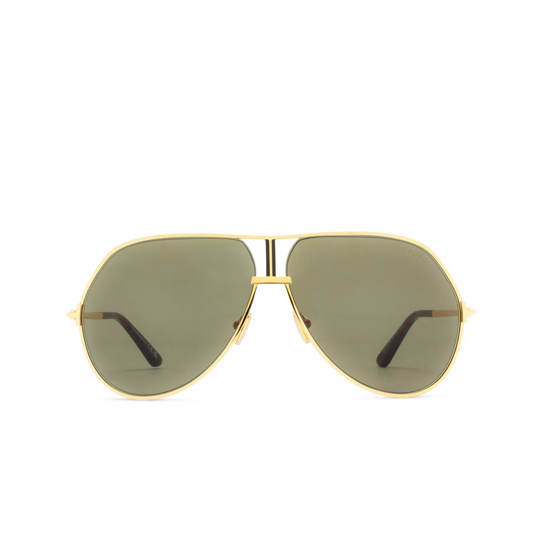 Gafas de sol Tom Ford FT1281 30N shiny deep gold - 1/4
