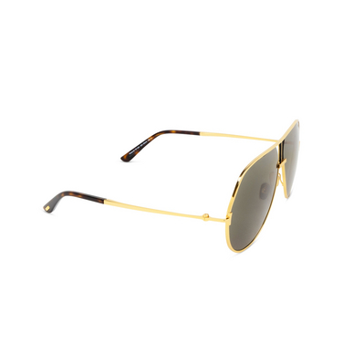 Gafas de sol Tom Ford FT1281 30N shiny deep gold - Vista tres cuartos