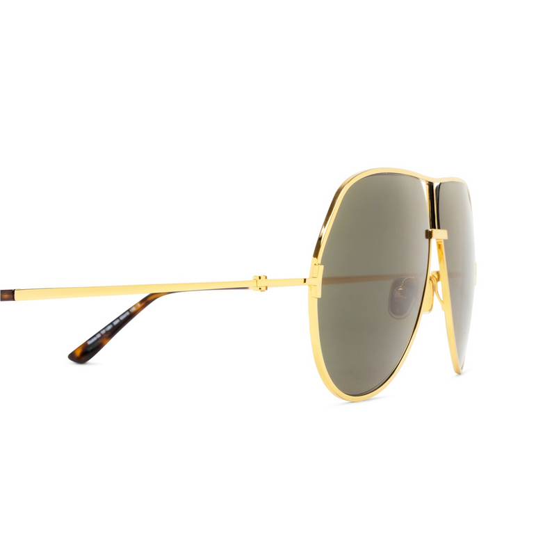 Gafas de sol Tom Ford FT1281 30N shiny deep gold - 3/4