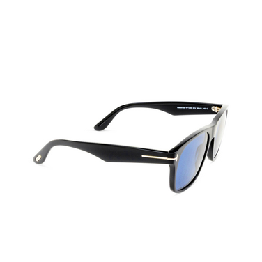 Gafas de sol Tom Ford FT1284 01V shiny black - Vista tres cuartos