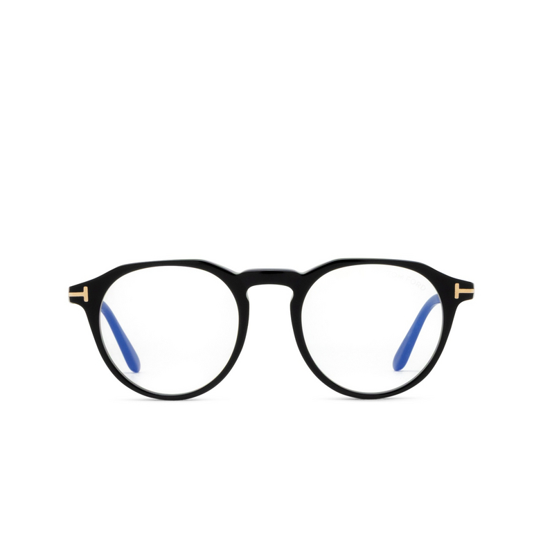 Tom Ford FT5833-B Eyeglasses 001 shiny black - 1/4