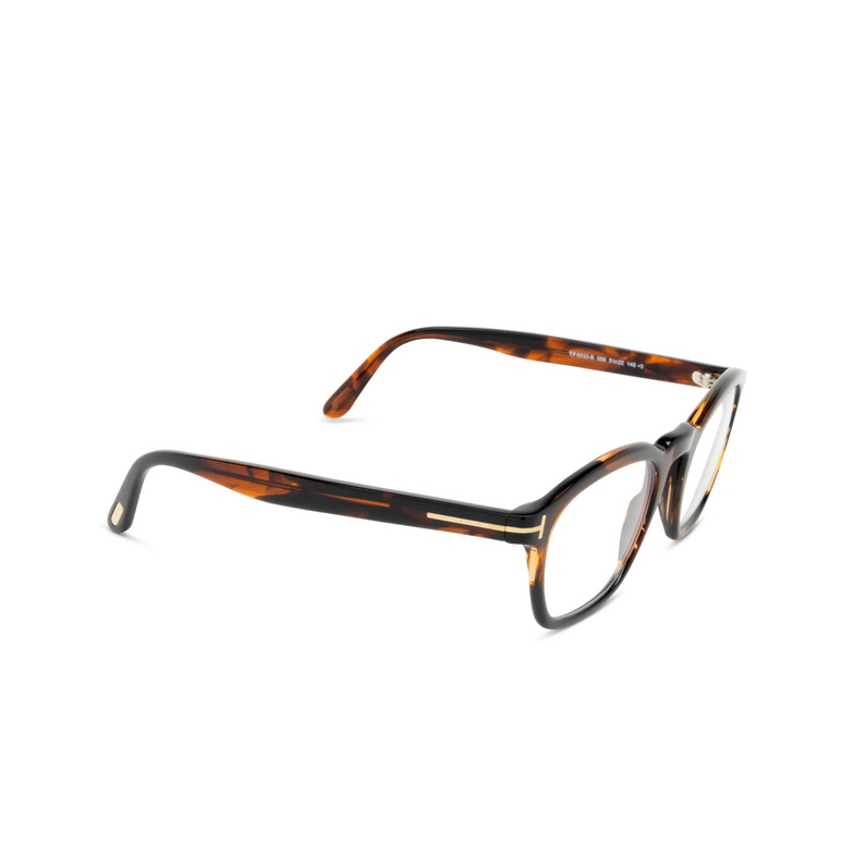 Tom Ford FT6033-B Eyeglasses 056 coloured havana - 2/4