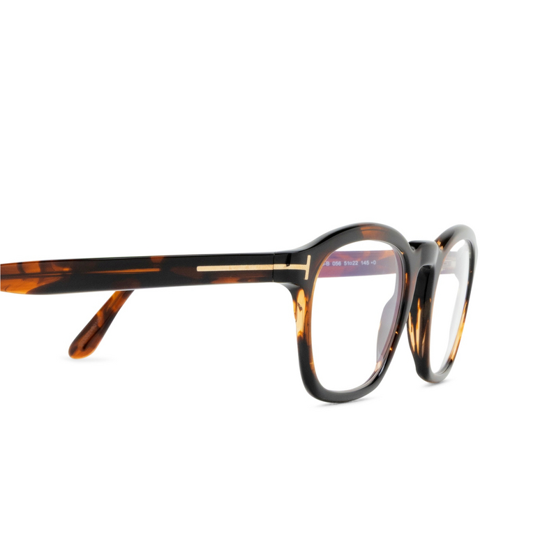 Tom Ford FT6033-B Eyeglasses 056 coloured havana - 3/4