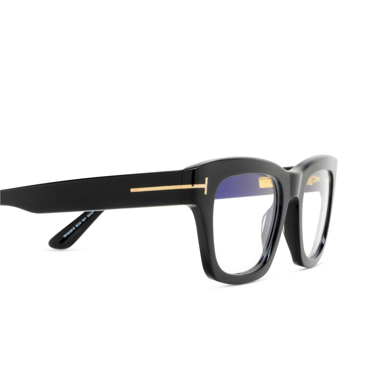 Tom Ford FT6036-B Eyeglasses 001 shiny black - 3/4