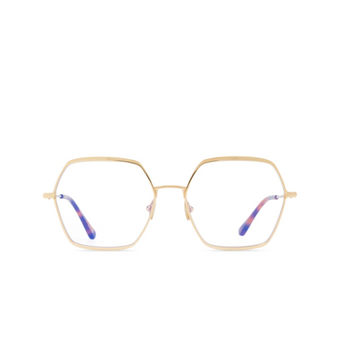 Tom Ford FT6050-B Eyeglasses 028 shiny rose gold - front view