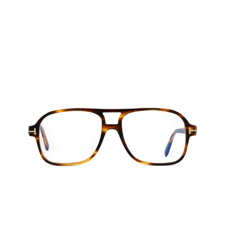 Lunettes de vue Tom Ford FT6058-B 055 coloured havana - 1/4