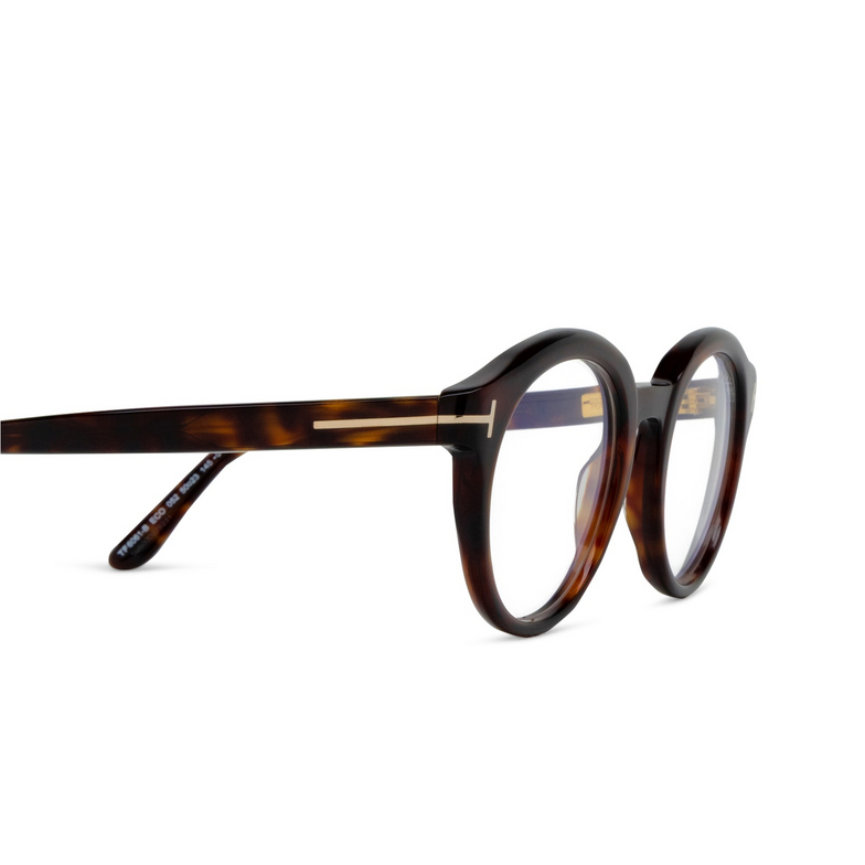 Lunettes de vue Tom Ford FT6061-B 052 dark havana - 3/4