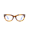 Gafas graduadas Tom Ford FT6066-B 052 dark havana - Miniatura del producto 1/4