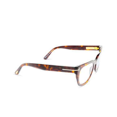 Tom Ford FT6066-B Eyeglasses 052 dark havana - three-quarters view