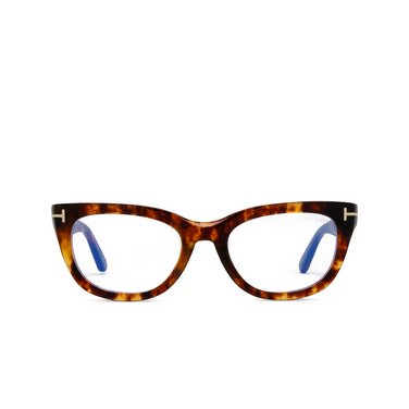 Occhiali da vista Tom Ford FT6066-B 055 coloured havana - frontale