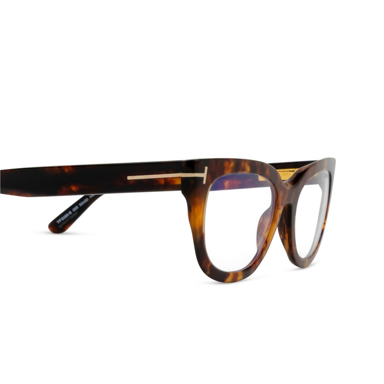 Occhiali da vista Tom Ford FT6066-B 055 coloured havana - 3/4