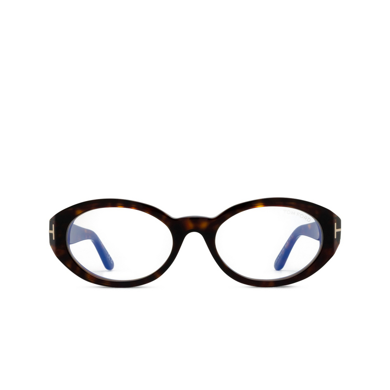 Gafas graduadas Tom Ford FT6067-B 052 dark havana - 1/4