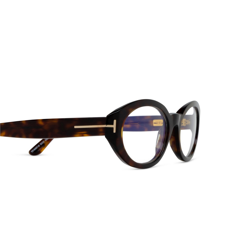 Gafas graduadas Tom Ford FT6067-B 052 dark havana - 3/4
