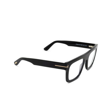 Tom Ford FT6068-B Eyeglasses 001 shiny black - three-quarters view