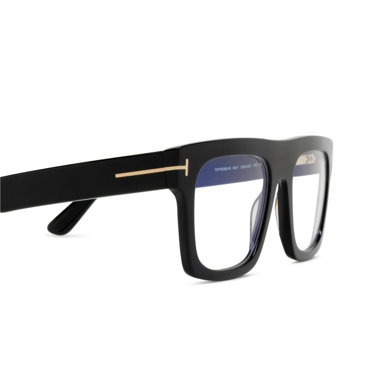 Tom Ford FT6068-B Eyeglasses 001 shiny black - 3/6