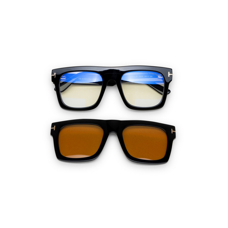 Tom Ford FT6068-B Eyeglasses 001 shiny black - 5/6