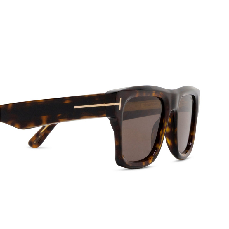 Tom Ford ICON Sunglasses 52A dark havana - 3/4