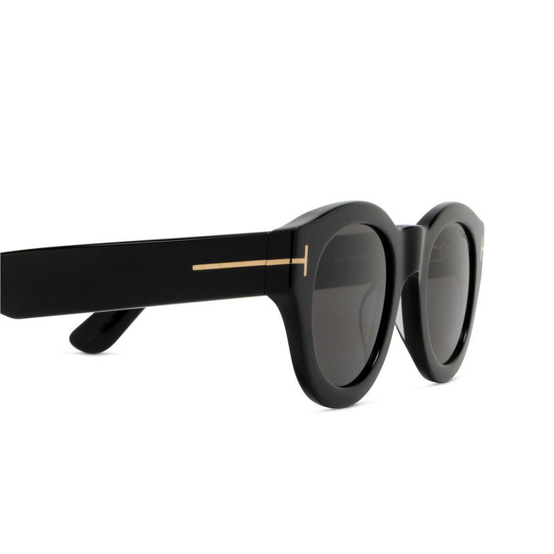 Tom Ford LELIO Sonnenbrillen 01A shiny black - 3/4