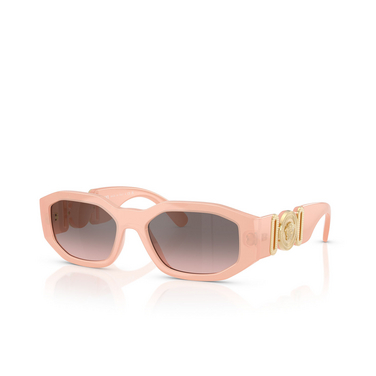 Lunettes de soleil Versace Medusa Biggie 539258 nude opal - Vue trois quarts