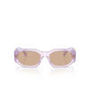 Versace Medusa Biggie Sunglasses 552663 transparent levander - product thumbnail 1/4