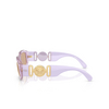 Versace Medusa Biggie Sunglasses 552663 transparent levander - product thumbnail 3/4