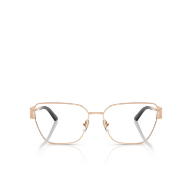 Lunettes de vue Versace VE1301 1412 rose gold - Vue de face