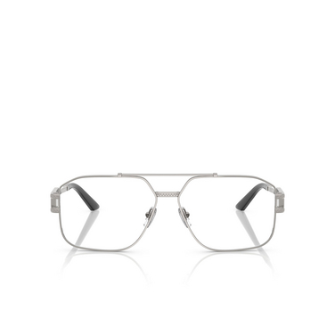 Lunettes de vue Versace VE1302 1001 gunmetal - Vue de face