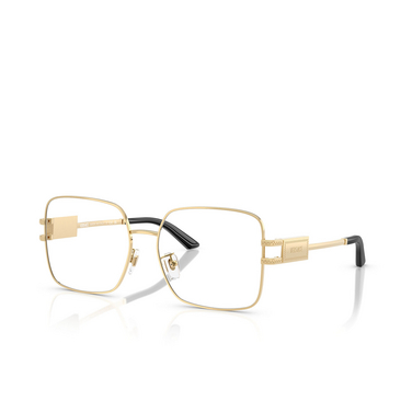 Occhiali da vista Versace VE1303D 1002 gold - tre quarti