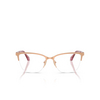 Gafas graduadas Versace VE1304 1412 rose gold - Miniatura del producto 1/4