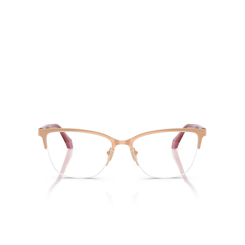 Gafas graduadas Versace VE1304 1412 rose gold - 1/4